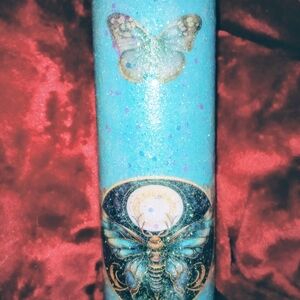 20 OZ SKINNY TUMBLER MYSTIC BUTTERFLY NEW